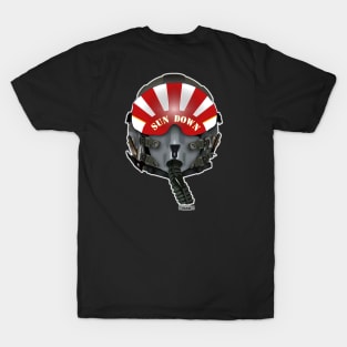 Fighter Pilot Sun Down T-Shirt